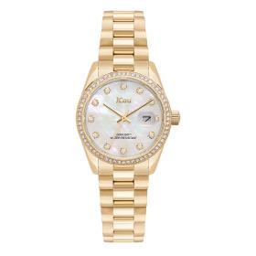 Γυναικείο Ρολόι JCOU Iris με Χρυσό Μπρασελέ SKU-85442