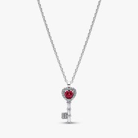 Κολιέ Pandora με κλειδί και Υπερυψωμένη καρδιά
Ασήμι 925 SKU-85126