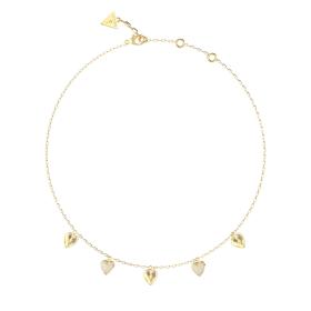 Γυναικείο Κολιέ GUESS Καρδιές Steel By Your Side SKU-85223