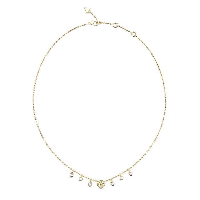 Γυναικείο Κολιέ GUESS Jaipur Splendor με Ζιργκόν SKU-85224