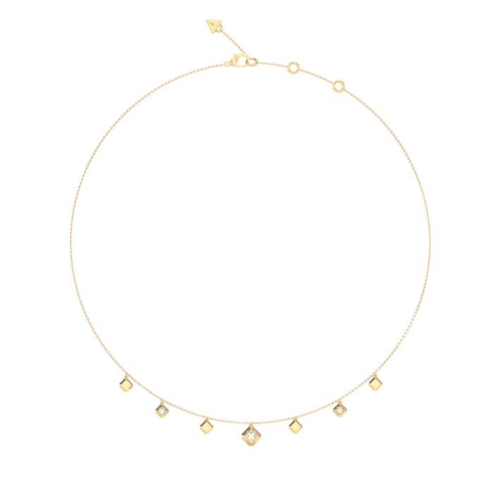 Γυναικείο Κολιέ GUESS Ace Of Diamonds με Ζιργκόν SKU-85226