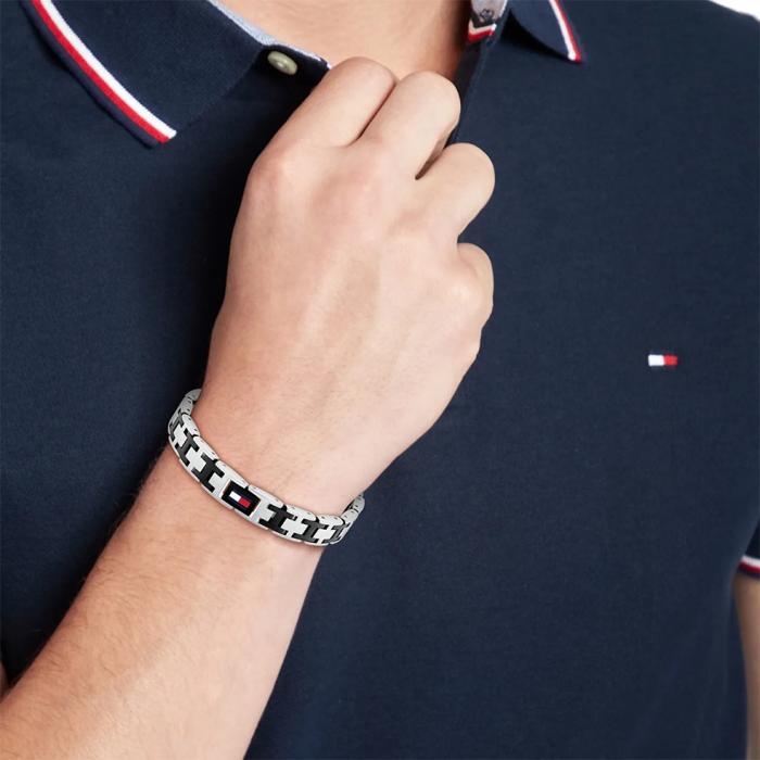 Ανδρικό Βραχιόλι TOMMY HILFIGER από Ανοξείδωτο Ατσάλι SKU-85228