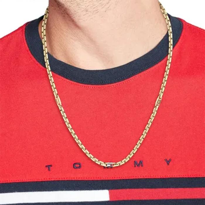 Ανδρικό Κολιέ Tommy Hilfiger από Ανοξείδωτο Ατσάλι SKU-85233