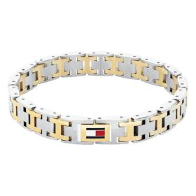 Ανδρικό Δίχρωμο Βραχιόλι Tommy Hilfiger από Ανοξείδωτο Ατσάλι SKU-85238