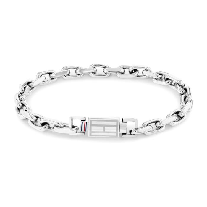 Ανδρικό Βραχιόλι Tommy Hilfiger από Ανοξείδωτο Ατσάλι SKU-85240