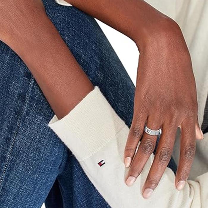 Ανδρικό Δαχτυλίδι TOMMY HILFIGER από Ανοξείδωτο Ατσάλι SKU-85246