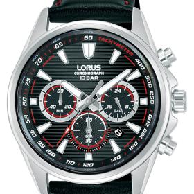 Ανδρικό Ρολόι LORUS Sports με Μαύρο Καντράν SKU-85804