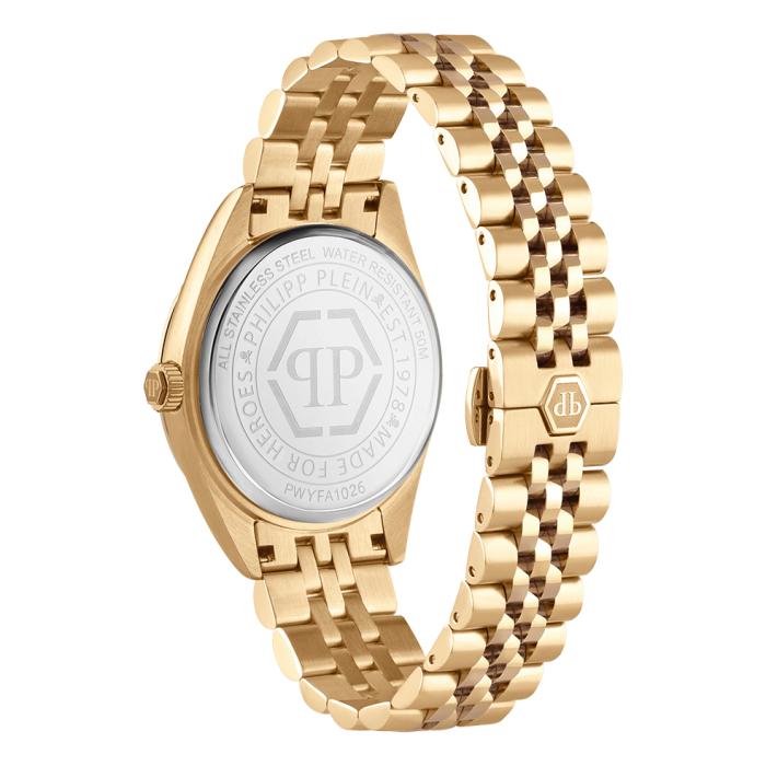 Γυναικείο Ρολόι PHILIPP PLEIN Superlative με Χρυσό Μπρασελέ SKU-85811