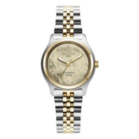 Γυναικείο Ρολόι ROAMER Cassandra Diamond με Δίχρωμο Μπρασελέ SKU-85440