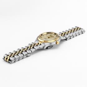 Γυναικείο Ρολόι ROAMER Cassandra Diamond με Δίχρωμο Μπρασελέ SKU-85440