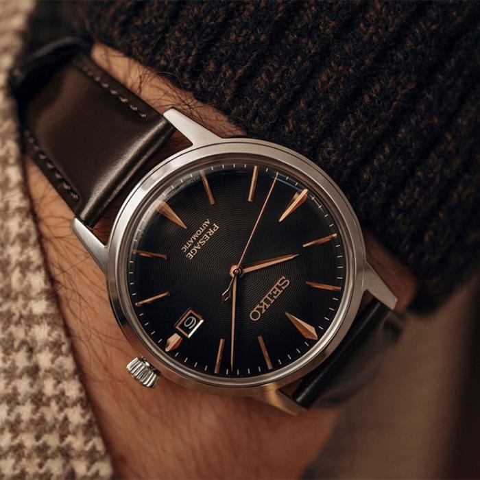 Ανδρικό Αυτόματο Ρολόι SEIKO Presage Cocktail Time The Irish Coffee SKU-85807