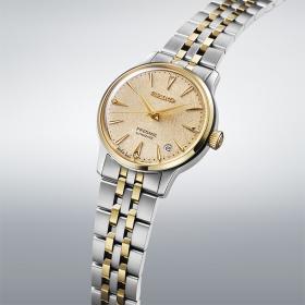 Γυναικείο Αυτόματο Ρολόι SEIKO Presage 'Frozen Daiquiri' Diamond Cocktail Time SKU-85809