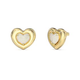 Γυναικεία Σκουλαρίκια GUESS L.O.V.E. από Ανοξείδωτο Ατσάλι & Ζιργκόν SKU-85205