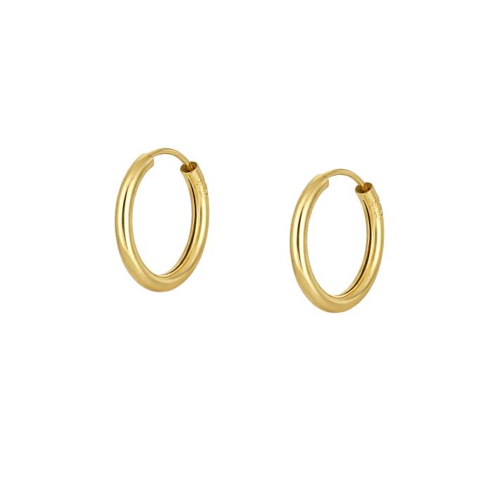 Σκουλαρίκια Κρίκοι Χρυσός K9 SKU-85304