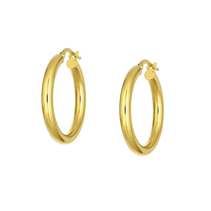 Σκουλαρίκια Κρίκοι Χρυσός K9 SKU-85307