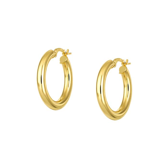 Σκουλαρίκια Κρίκοι Χρυσός K9 SKU-85308