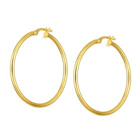 Σκουλαρίκια Κρίκοι Χρυσός K9 SKU-85310