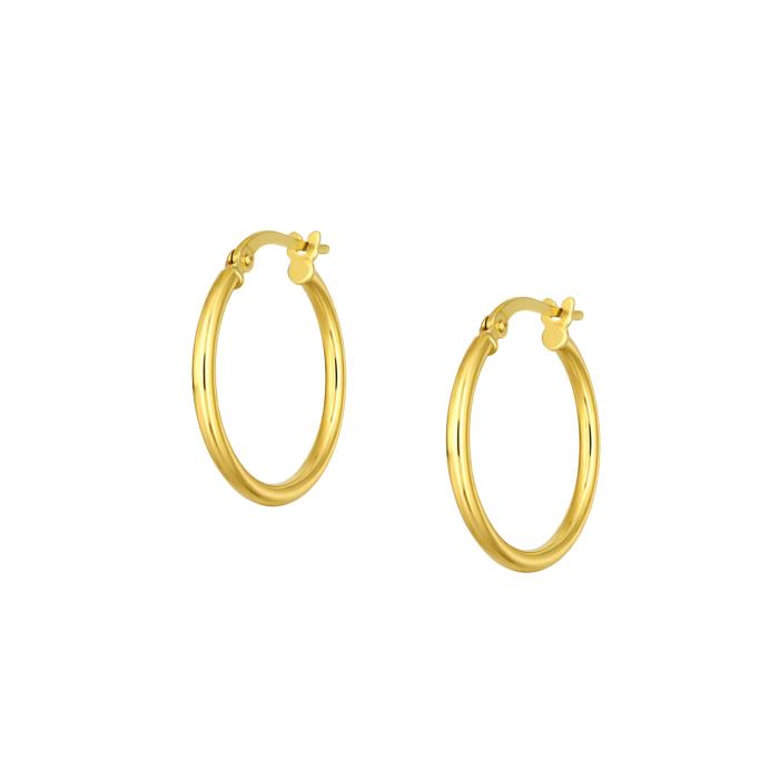 Σκουλαρίκια Κρίκοι Χρυσός K9 SKU-85312