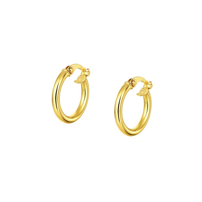 Σκουλαρίκια Κρίκοι Χρυσός K9 SKU-85314