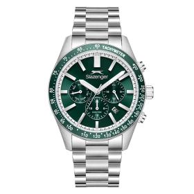 Ανδρικό Ρολόι SLAZENGER με Πράσινο Καντράν SKU-85944
