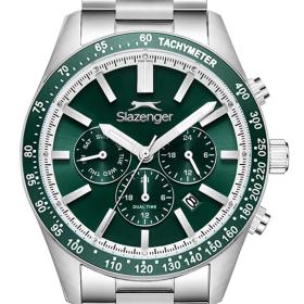 Ανδρικό Ρολόι SLAZENGER με Πράσινο Καντράν SKU-85944