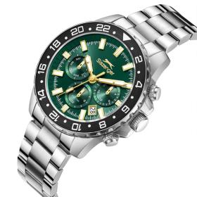 Ανδρικό Ρολόι SLAZENGER με Πράσινο Καντράν SKU-85941