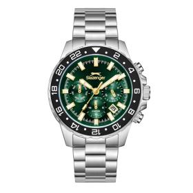 Ανδρικό Ρολόι SLAZENGER με Πράσινο Καντράν SKU-85941