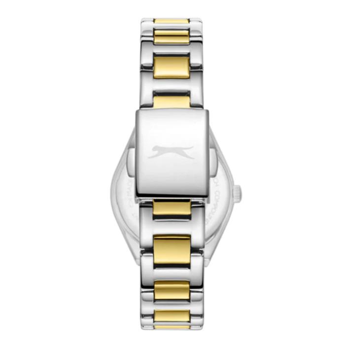 Γυναικείο Ρολόι SLAZENGER με Δίχρωμο Μπρασελέ SKU-85949