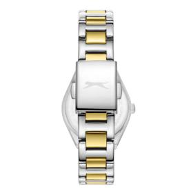 Γυναικείο Ρολόι SLAZENGER με Δίχρωμο Μπρασελέ SKU-85949