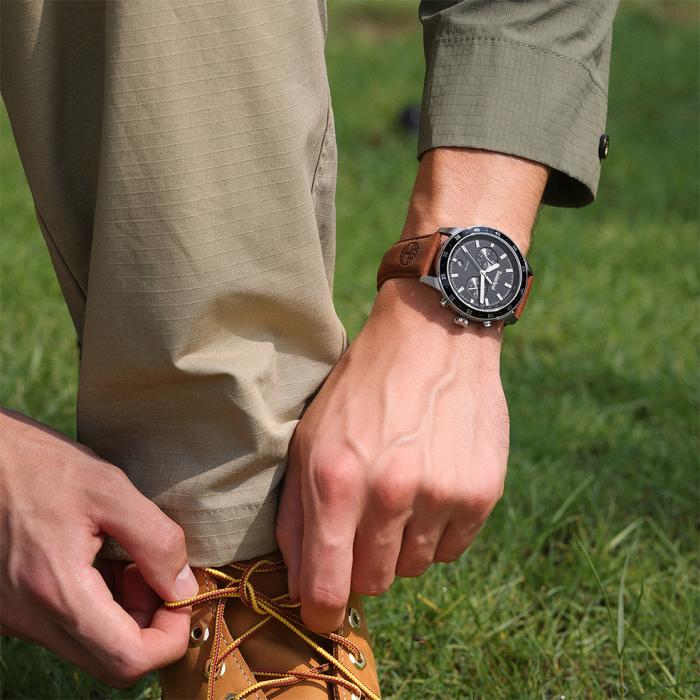 Ανδρικό Ρολόι TIMBERLAND Parkman με Μαύρο Καντράν SKU-85441