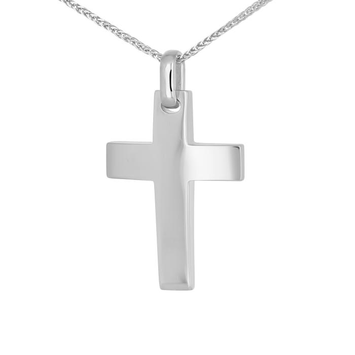 Σταυρός Βάπτισης για Αγόρι Λευκόχρυσος K9 SKU-85719