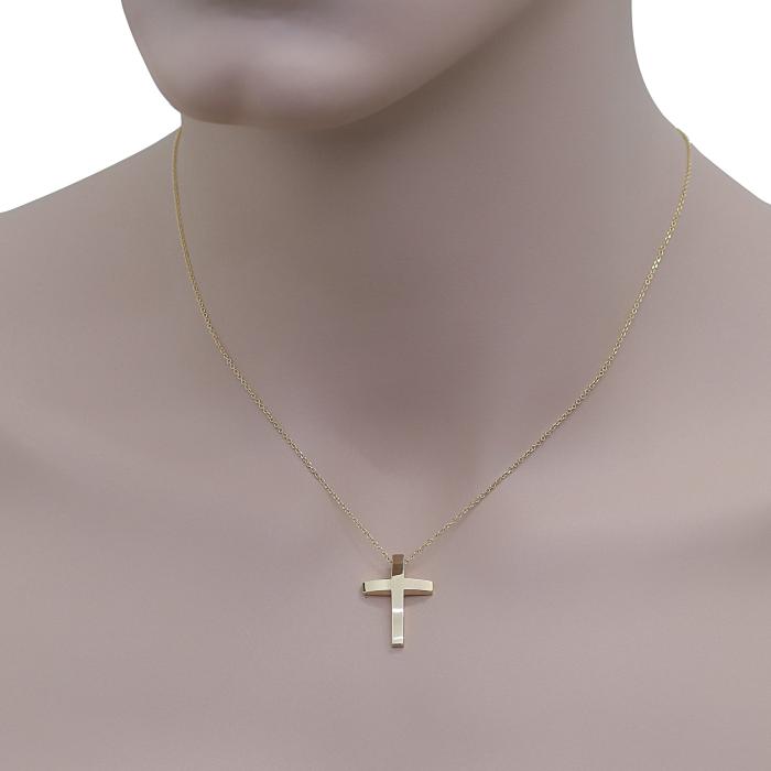 Σταυρός Βάπτισης για Αγόρι Χρυσός K9 SKU-85681