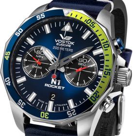 Ανδρικό Ρολόι VOSTOK Rocket N1 με Μπλέ Καντράν SKU-85819