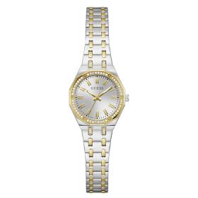 Γυναικείο Ρολόι GUESS Pixie με Δίχρωμο Μπρασελέ SKU-85140