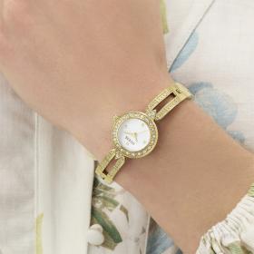 Γυναικείο Ρολόι GUESS Cassidy με Χρυσό Μπρασελέ SKU-85142