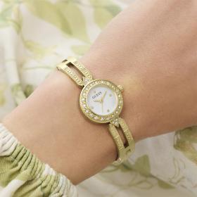 Γυναικείο Ρολόι GUESS Cassidy με Χρυσό Μπρασελέ SKU-85142