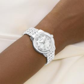 Γυναικείο Ρολόι GUESS Colette με Ασημί Μπρασελέ SKU-85143