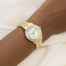 Γυναικείο Ρολόι GUESS Colette με Χρυσό Μπρασελέ SKU-85144