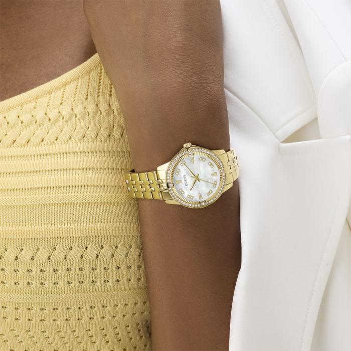 Γυναικείο Ρολόι GUESS Colette με Χρυσό Μπρασελέ SKU-85144