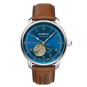 Ανδρικό Αυτόματο Ρολόι ZEPPELIN Mediterranee με Μπλέ Καντράν SKU-85660