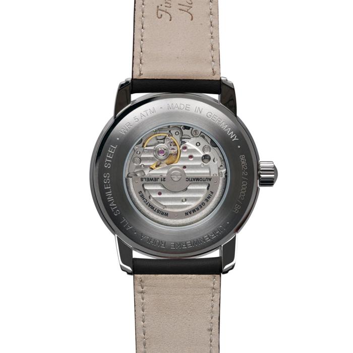 Ανδρικό Αυτόματο Ρολόι ZEPPELIN με Μαύρο Καντράν SKU-85662