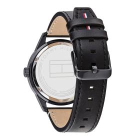 Ανδρικό Ρολόι TOMMY HILFIGER Austin με Μαύρο Καντράν SKU-86750