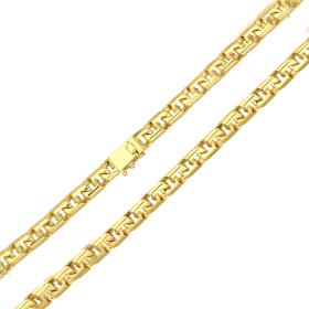 Ανδρική Αλυσίδα Λαιμού από Κίτρινο Χρυσό K14 SKU-86272