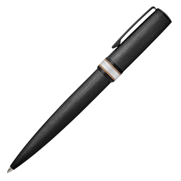 Στυλό HUGO BOSS Arche Brushed Ring Black Ballpoint Pen SKU-86161