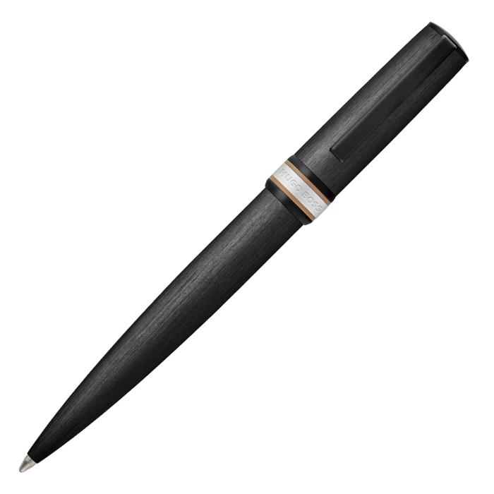 Στυλό HUGO BOSS Arche Brushed Ring Black Ballpoint Pen SKU-86161