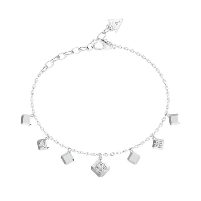 Γυναικείο Βραχιόλι Guess Ace Of Diamonds Ανοξείδωτο Ατσάλι & Ζιργκόν SKU-86073