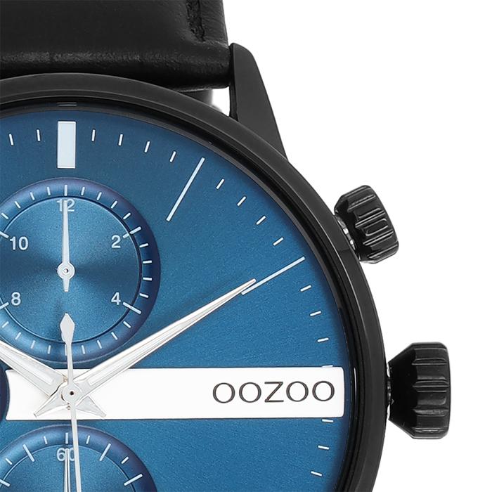 Ανδρικό Ρολόι OOZOO Timepieces με Μπλε Καντράν SKU-86912