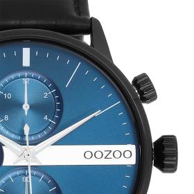 Ανδρικό Ρολόι OOZOO Timepieces με Μπλε Καντράν SKU-86912