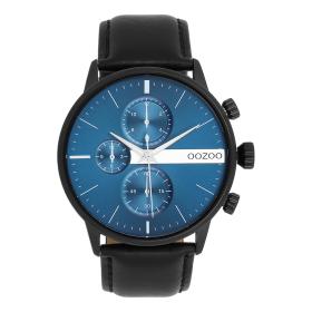 Ανδρικό Ρολόι OOZOO Timepieces με Μπλε Καντράν SKU-86912