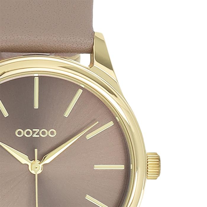 Γυναικείο Ρολόι OOZOO Timepieces με Καφέ Καντράν SKU-86911